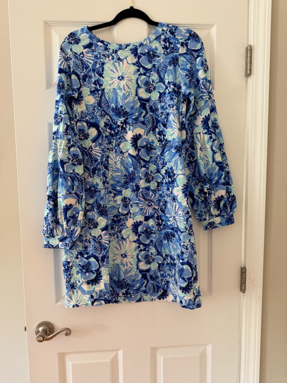 Lilly Pulitzer Blue Floral Dress